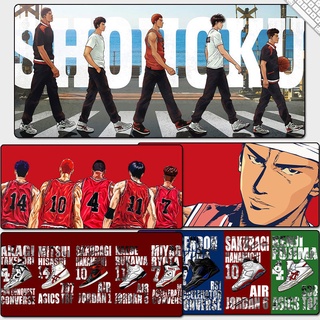 💥🏀แผ่นรองเมาส์ แผ่นรองเมาส์ขนาดใหญ่ ลายAnime กันลื่น ทนทาน game Mouse Pad