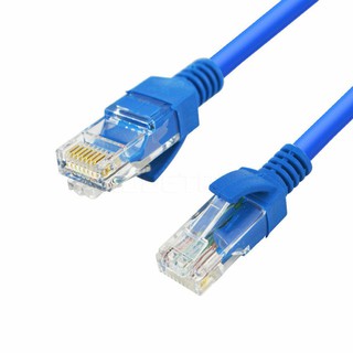 ภาพขนาดย่อของภาพหน้าปกสินค้าDtech สายแลน Cat5 Network Wire Lan Cable Plug Connector รุ่น CU081 ยาว 5 เมตร for Mac, Computer, PC, Router, Modem จากร้าน dtech_official บน Shopee ภาพที่ 2
