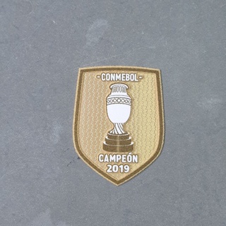 CHAMPION 2019 Patch Copa America อาร์มเสื้อบอลตัวโปรด โคปาอเมริกา 2021 ARGENTINA BRAZIL