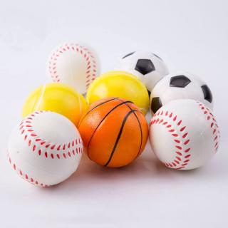 ภาพหน้าปกสินค้าลูกบอลบีบคลายเครียด ขนาดเล็ก ลายลูกบาสเก็ตบอล เบสบอล ฟุตบอล เทนนิส เนื้อนุ่ม ยืดหยุ่น ที่เกี่ยวข้อง