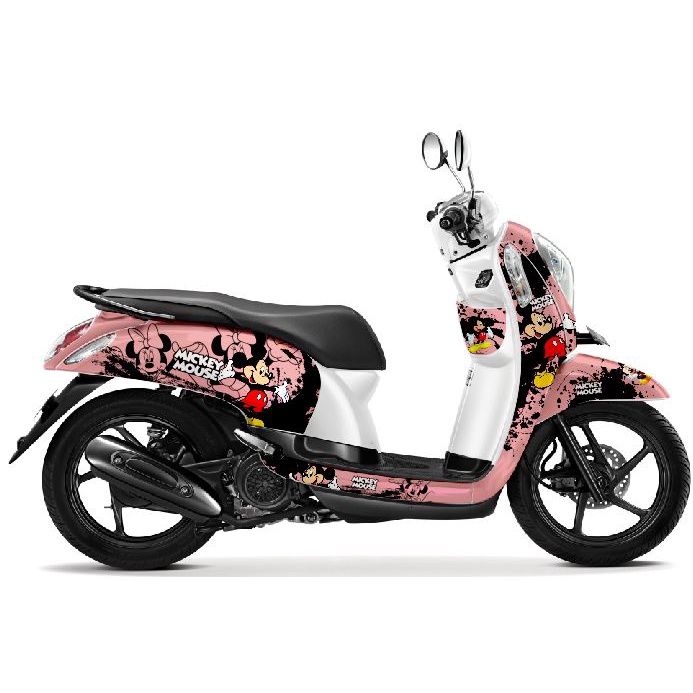 Full Body Scoopy Decal Full Body สติกเกอร์สําหรับ Honda Scoopy Fi ...