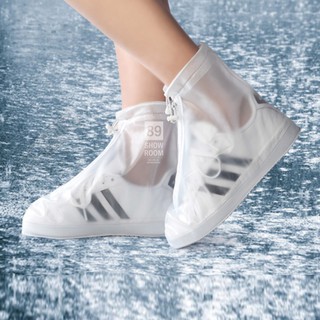 รองเท้าซิลิโคนคลุมกันฝน (มีหลายรุ่น) แบบมีซิปรูด &amp; แบบพกง่าย ▶️ กดดูคลิป