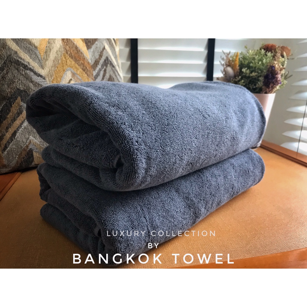 bangkok-towel-ผ้าขนหนูเช็ดตัวเกรดโรงแรม-ขนาดใหญ่-30x60-นิ้ว-18-ปอนด์-คอตตอน-ฝ้าย-100