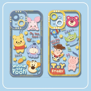 เคสโทรศัพท์มือถือ แบบนิ่ม ลายกระต่าย และหมี สําหรับ OPPO A76 A36 A53 A33 A52 A92 A31 A94 A93 A74 A95 A54 A16 A15 A15S A5 A9 2020 A7 A5S AX7 A3S A12e Reno 5F 4F 7 6 5 4 4G 5G F11 F9