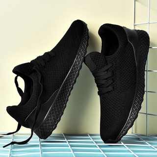 ภาพหน้าปกสินค้า（39-48） รองเท้า สีดำ สำหรับผู้ชาย ไซส์ใหญ่ รองเท้าผ้าใบ ระบายอากาศได้ รองเท้ากีฬา ซึ่งคุณอาจชอบสินค้านี้