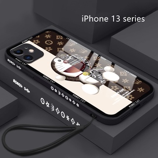 ภาพหน้าปกสินค้าเคสกระจกนิรภัย iPhone 13 เคสมือถือ Doraemon iPhone 13pro max เคสมือถือ iPhone13pro เคสมือถือ ลายด้านข้าง เคสมือถือ ซึ่งคุณอาจชอบสินค้านี้