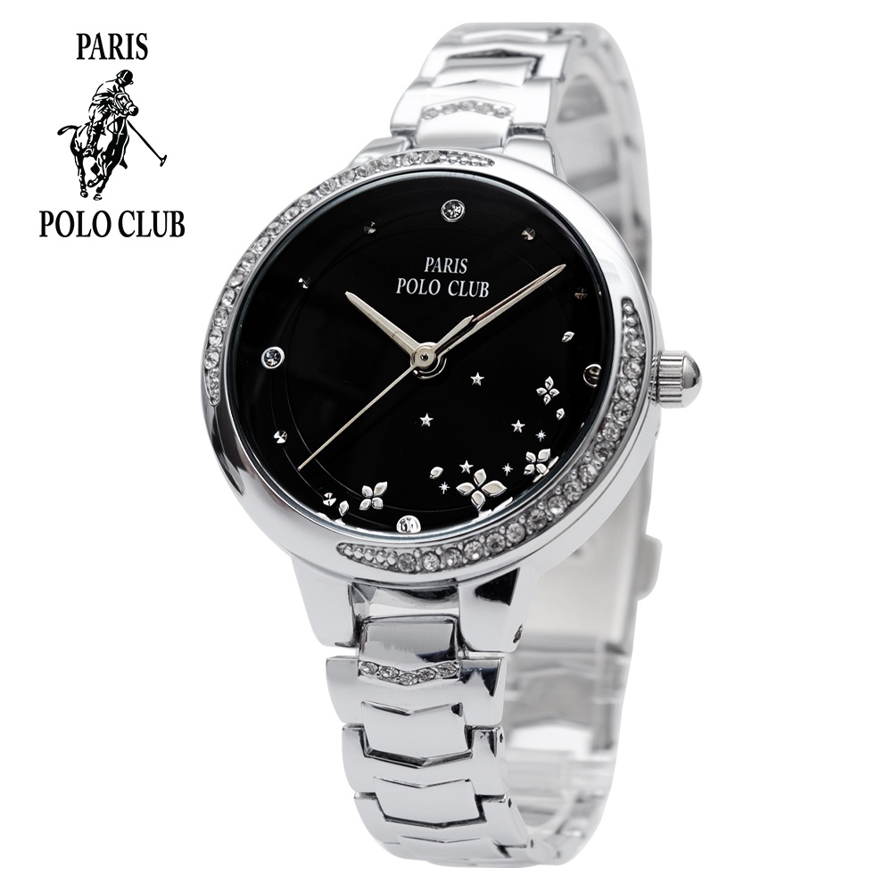 ภาพหน้าปกสินค้านาฬิกาข้อมือผู้หญิง Paris Polo Club รุ่น 3PP-2112879L (ปารีส โปโล คลับ) จากร้าน paris_polo_club_official บน Shopee