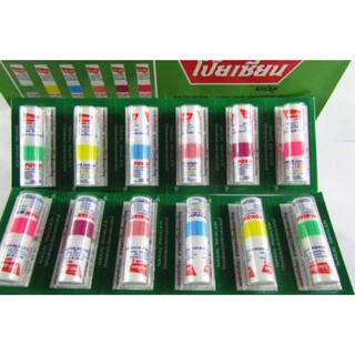 ภาพขนาดย่อของสินค้าโ ป๊ ย เ ซี ย น ค ล ะ สี 6 หลอด พร้อมส่ง