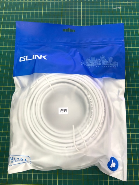 ภาพหน้าปกสินค้าสายแลน Cat6 glink Lan Cable รองรับ Gigabit สำเร็จรูปพร้อมใช้งาน ความยาว 5-30เมตร รุ่น GLINK06 จากร้าน it_family บน Shopee