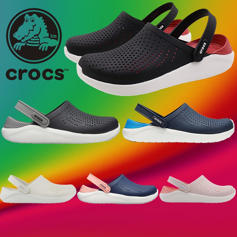 ภาพหน้าปกสินค้าCrocs LiteRide Clog การระเบิด รองเท้าแตะสไตล์ใหม่ รองเท้าชายหาดรองเท้าแตะเย็น