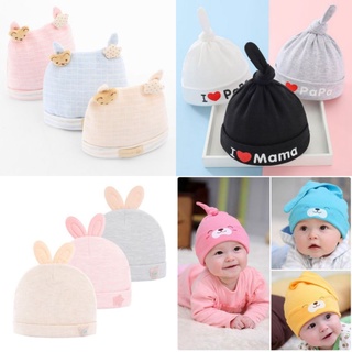 รูปภาพขนาดย่อของBabybug พร้อมส่ง หมวกทารก หมวกเด็กอ่อน​ หมวกเด็กแรกเกิด หมวกเด็ก หมวกไหมพรม ผ้าคอตต้อน100 นุ่มสบาย อ่อนโยนต่อผิวทารกลองเช็คราคา