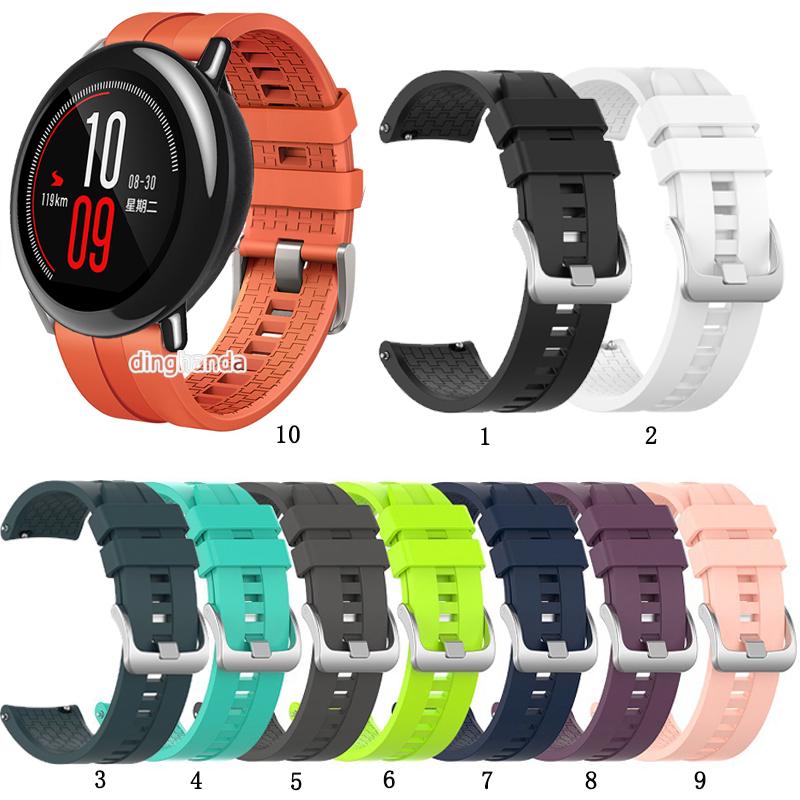 ภาพหน้าปกสินค้าสายนาฬิกาซิลิโคนสำหรับ Huami Amazfit Pace ที่เกี่ยวข้อง