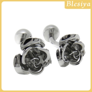 ภาพขนาดย่อของสินค้า( Blesiya ) Cufflinks Victorian สีเงินสไตล์พังก์