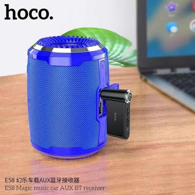 hoco-อุปกรณ์รับสัญญาณบลูทูธ-car-bluetooth-e58-bt-v5-0-ของแท้-100-พร้อมส่ง