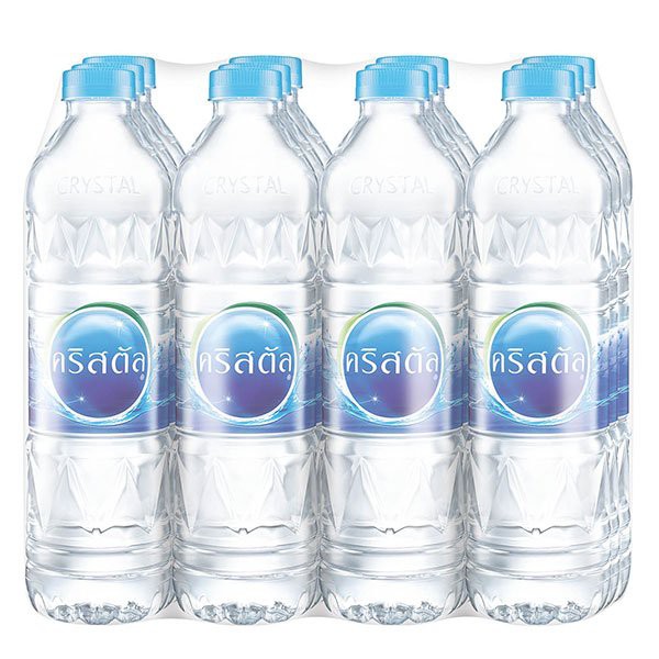 ภาพหน้าปกสินค้าคริสตัล น้ำดื่ม 600 มิลลิลิตร (แพ็คx12) จากร้าน stb_supermarket_official บน Shopee