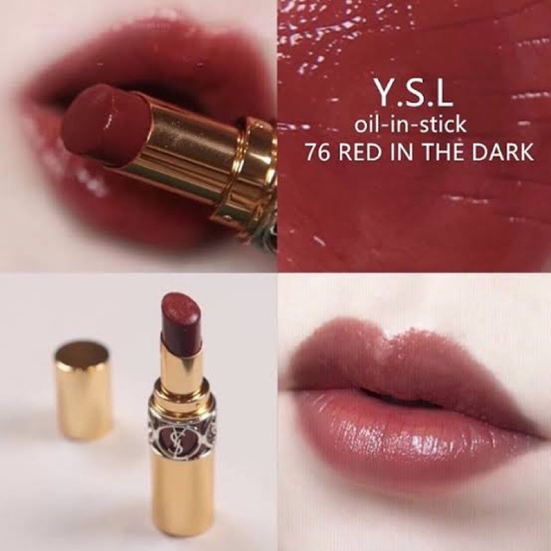 Ysl rouge volupte shine 76 99 Shopee Thailand