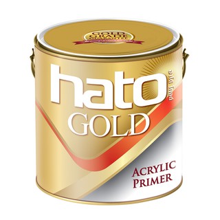รองพื้นสีทอง HATO ขนาด 3.785 ลิตร  G118 ฮาโต้ (สูตรนํ้ามัน) สีเหลือง G112 ฮาโต้ (สูตรนํ้ามัน) สีแดง