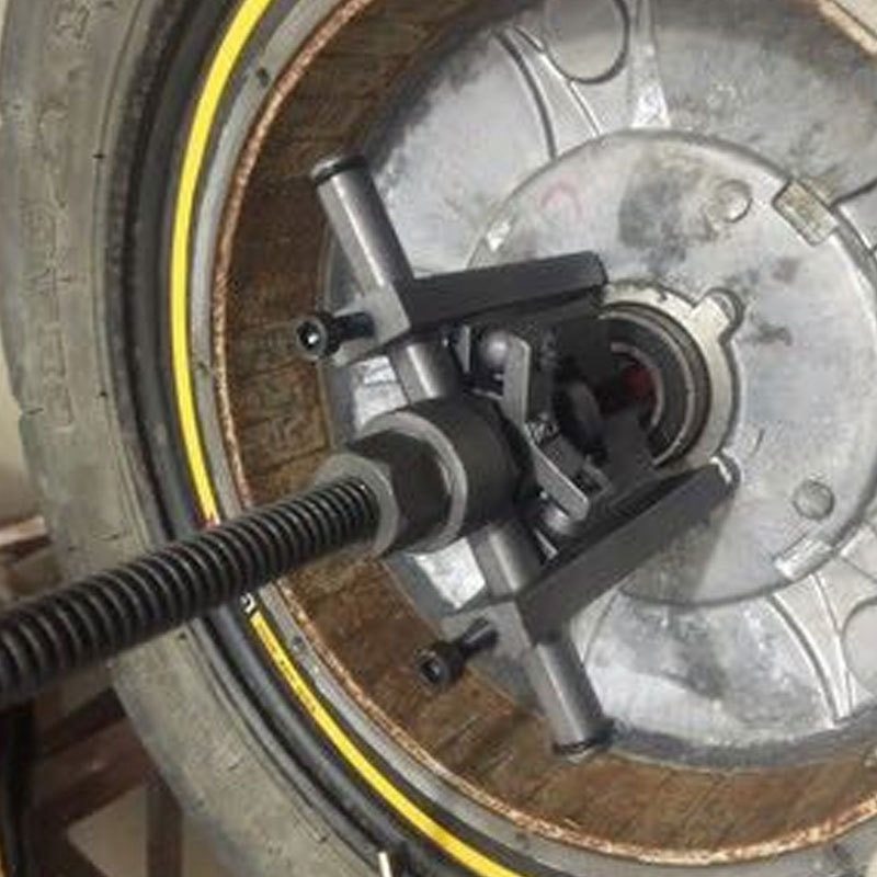 2-Jaw Bearing Puller Tool - Adjustable Gear Extractor Up To 80mm