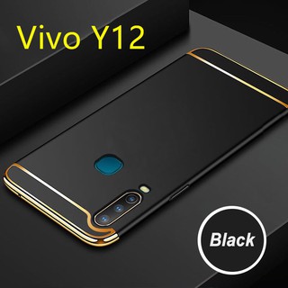 Case Vivo Y12 เคสวี่โว้ ประกบหัวท้าย เคสประกบ3ชิ้น เคสกันกระแทก สวยและบางมาก ส่งจากไทย