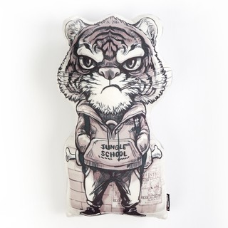 หมอนอิงลาย เสื้อใส่ฮู้ด ของขวัญ วันปีใหม่ /  Hoodie Tiger Doll Pillow  Gift New Year