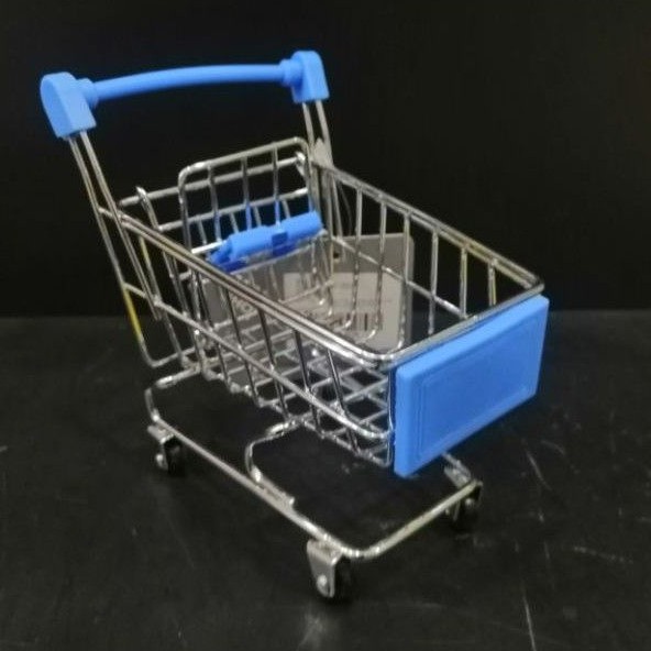 พร๊อพถ่ายรูป-mini-shopping-cart-รถเข็นจิ๋ว-รถเข็นช้อปปิ้งจิ๋ว