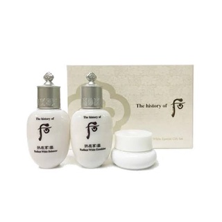 🇹🇭ป้ายไทย🇹🇭The History Of Whoo Radiant White 3pcs Special Gift Kit