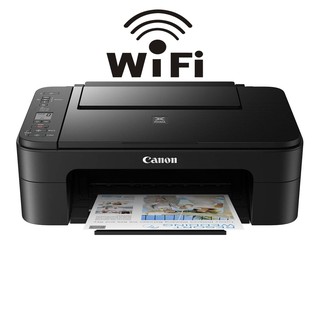 CANON E3370 PRINTER PIXMA  (Print/ Copy/ Scan/ WiFi) แถมหมึก 1 ชุดพร้อมใช้งาน