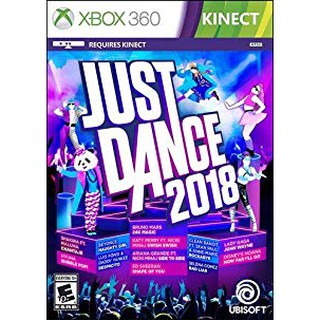 แผ่นเกมส์ xbox 360 JUST DANCE 2018