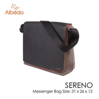 [Albedo] SERENO MESSENGER BAG กระเป๋าสะพายข้าง/กระเป๋าเอกสาร/กระเป๋าหนัง รุ่น SERENO - SR00399