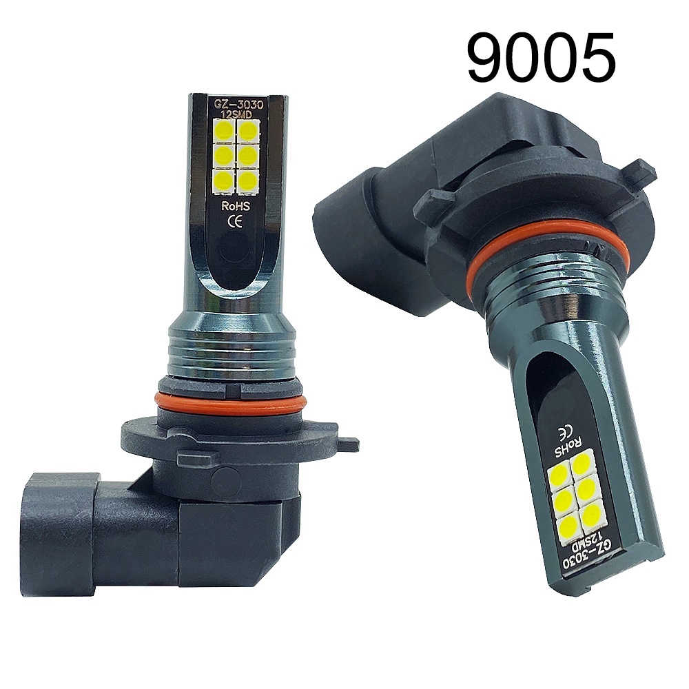 Kit 2 Ampoules Phare LED H7/H4/H11/H1/9005/9006 - 6500K Blanc Clair - 30000LM - Neuf