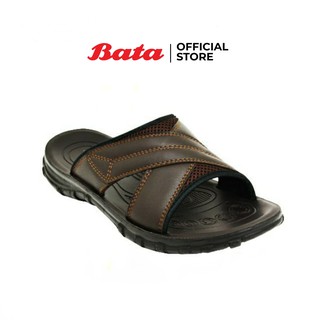 ภาพหน้าปกสินค้าBata MEN\'S SUMMER รองเท้าแตะชาย CONTEMPORARY แบบสวม เปิดส้น สีน้ำตาล รหัส 8614086 ที่เกี่ยวข้อง