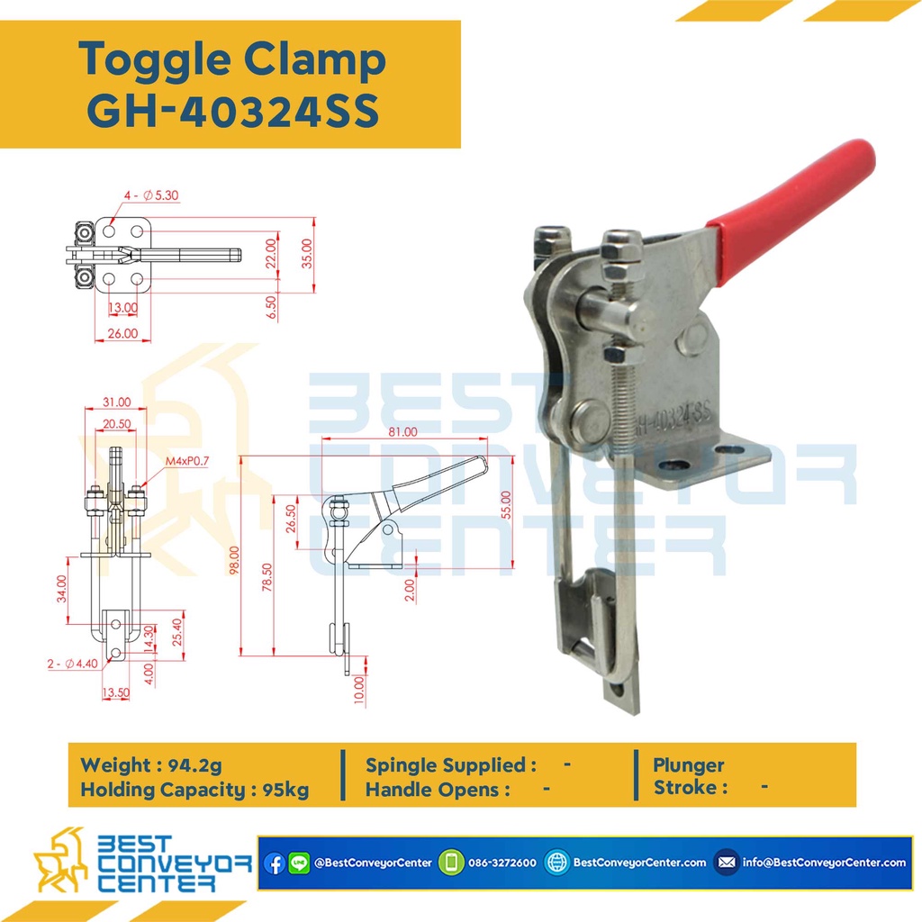 toggle-clamp-ท็อกเกิ้ลแคลมป์-toggle-clamp-แบบดึง-แบบตัวเลือก