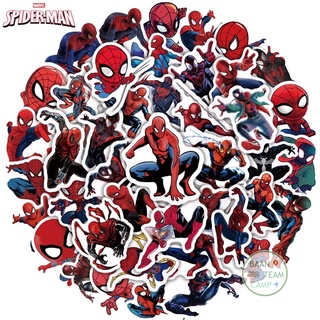 สติ๊กเกอร์ Spider-man 262 สไปเดอร์แมน 50ชิ้น spiderman marvel มาเวล แมงมุม spider man ironman ไอรอนแมน สไปเดอแมน ฮัค man