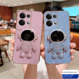 เคสซิลิโคนนิ่ม ขอบสี่เหลี่ยม ลายนักบินอวกาศ 6D กันกระแทก สําหรับ infinix Note 30 Pro 30i note30 5G Hot 30i 30 Play hot30 5G