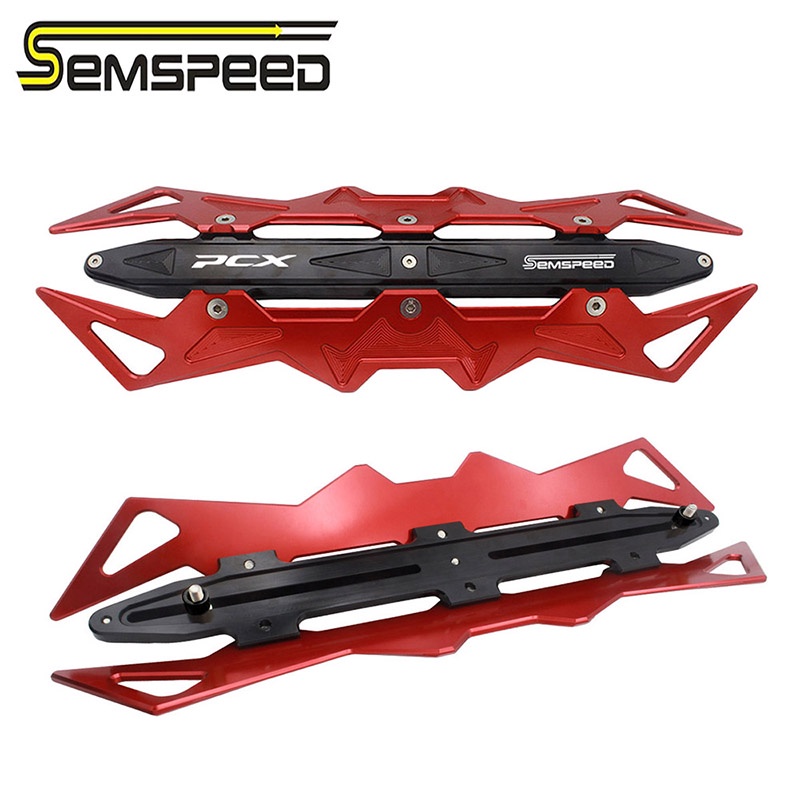 semspeed-ฝาครอบท่อไอเสียรถจักรยานยนต์-pcx-cnc-สําหรับ-honda-pcx-125-160-pcx160-2021-2022