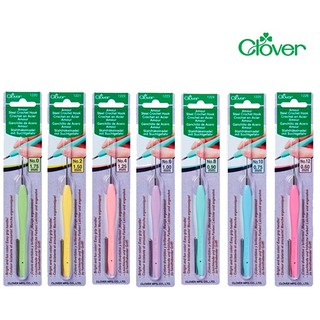 *คอยของ 30 วันค่ะ* เข็มโครเชต์ Clover Amour Steel Crochet Hooks 0.6 / 0.75 / 0.9 / 1.0 / 1.25 / 1.50 / 1.75 mm