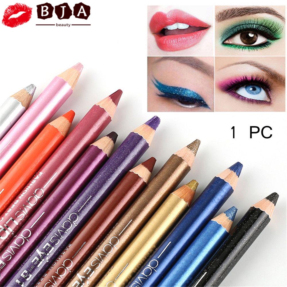 bja-ดินสออายไลเนอร์-พร้อมกบเหลา-ขายดี-ติดทนนาน-สีสันสดใส-ไฮไลท์สี