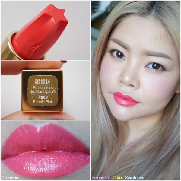 mille-ลิปสติกเนื้อแมทกึ่งครีม-french-kiss-de-star-lipstick-3-g