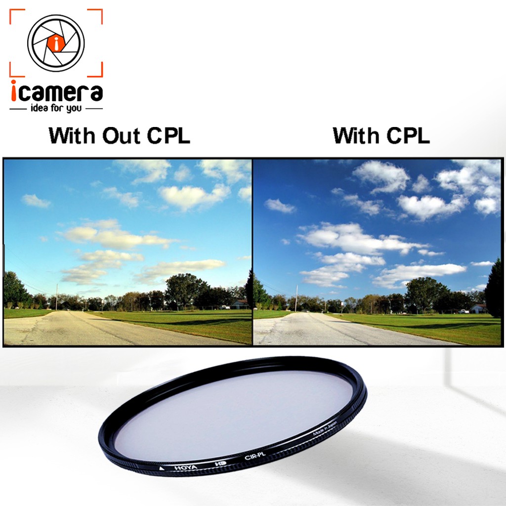 ภาพสินค้าHoya CPL HD Filter - มัลติโค้ด 52 , 58 , 67 mm. จากร้าน icamera_gadgets บน Shopee ภาพที่ 3