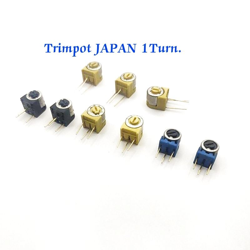 Trimpot 1 Turn Japan ทิมพอร์ต1รอบ (ตัวตั้ง) ปรับด้านข้าง👉👉👉 สินค้าพร้อม ...