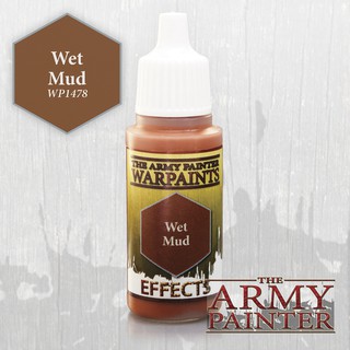 🔥มีของพร้อมส่ง🔥 Army Painter Wet Mud AP-WP1478 สีทาโมเดล สีอะคริลิค สูตรน้ำ แถมฟรี Mixing ball 1 ลูก