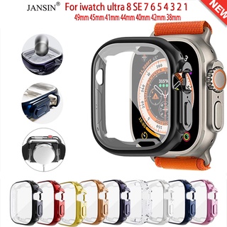 ภาพหน้าปกสินค้าเคส iwatch series 8 7 เคสกันรอยหน้าปัดนาฬิกา สำหรับ iwatch series ultra 8 7 SE 6 5 4 3 ขนาด 49มม 41มม 45มม 44มม 40มม ที่เกี่ยวข้อง