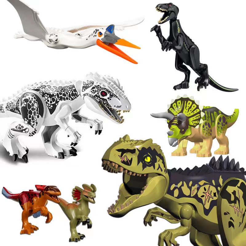 ของเล่นบล็อกตัวต่อ-รูปการ์ตูนไดโนเสาร์-jurassic-world-dominion-ขนาดใหญ่-2023