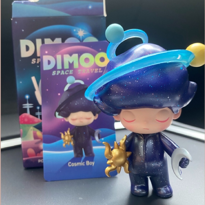 【ของแท้】POPMART Dimoo ชุดกล่องสุ่ม ฟิกเกอร์ตุ๊กตาอวกาศ 12 แบบ | Shopee ...