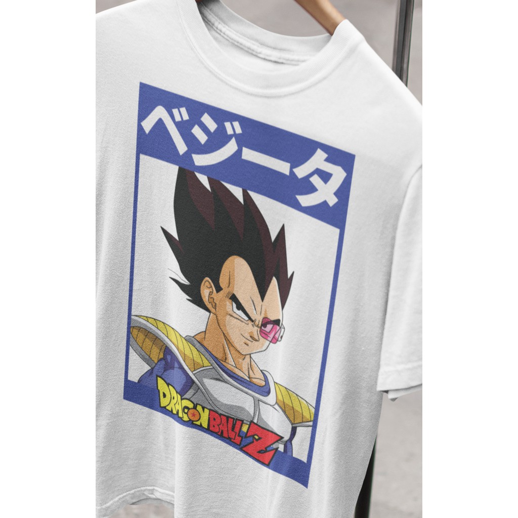 เสื้อยืด-unisex-รุ่น-เบจิต้า-vegeta-edition-t-shirt-ดราก้อนบอลแซด-dragon-ball-z-สวยใส่สบายแบรนด์-khepri-100-cotton