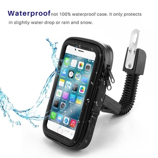 WATERPROOF MOTORCYLE CASE ที่ยึดโทรศัพท์ ทนทานแข็งแรง กันน้ำ ละอองน้ำ กันน้ำฝน มีระบบซิบล็อค มี 2 ขนาด 5.5 นิ้ว 6.3 นิ้ว