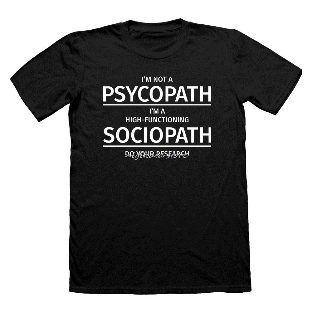 เสื้อยืดผ้าฝ้ายพิมพ์ลายขายดี-เสื้อยืด-พิมพ์ลายตัวอักษร-sherlock-holmes-sociopath-funny-สําหรับผู้ชาย