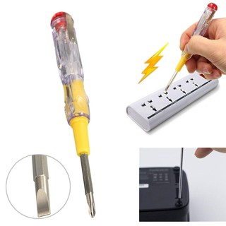 ปากกาทดสอบแรงดันไฟฟ้า 100-500 V LED 1 ชิ้น