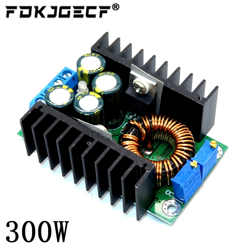 dc-dc-150w-boost-converter-9a-300w-step-down-buck-converter-โมดูลพลังงาน-dc-0-100v-10a-โวลต์มิเตอร์ดิจิตอลแอมมิเตอร์จอแสดงผลคู่