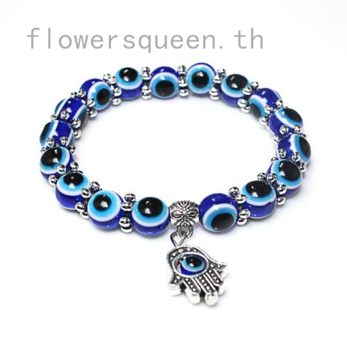 ราคาและรีวิวflowersqueen เครื่องประดับสร้อยข้อมือกำไลข้อมือประดับลูกปัด